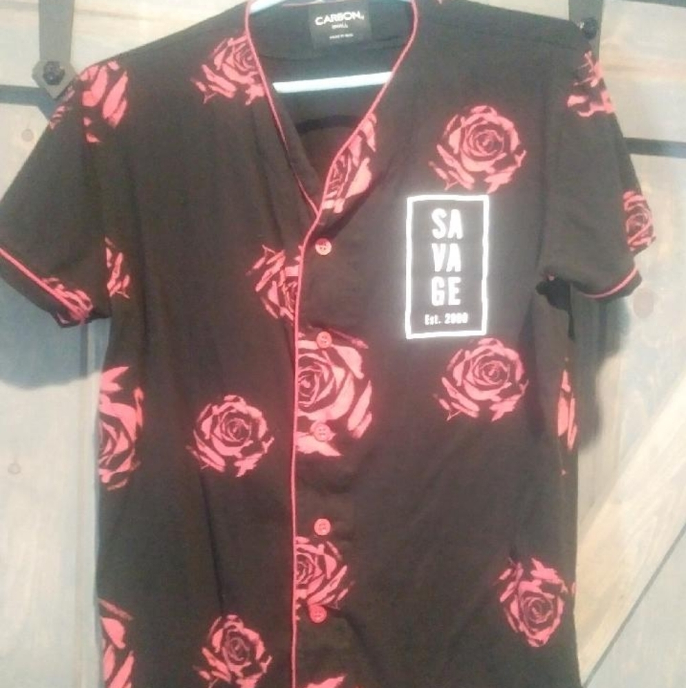 Carbon Baseball Shirt